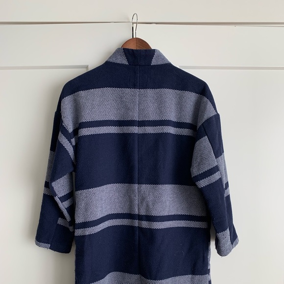 Oversized plaid coat - Picture 2 of 3